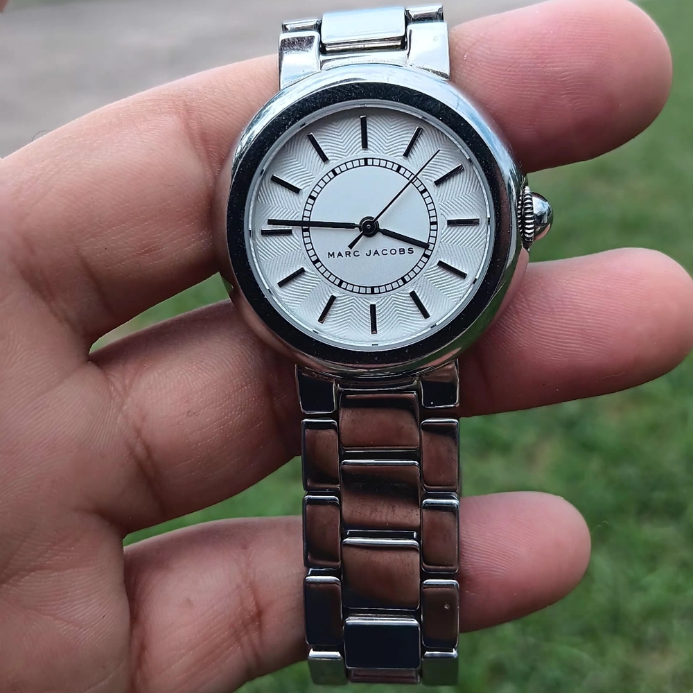 Marc Jacobs Silver Watch